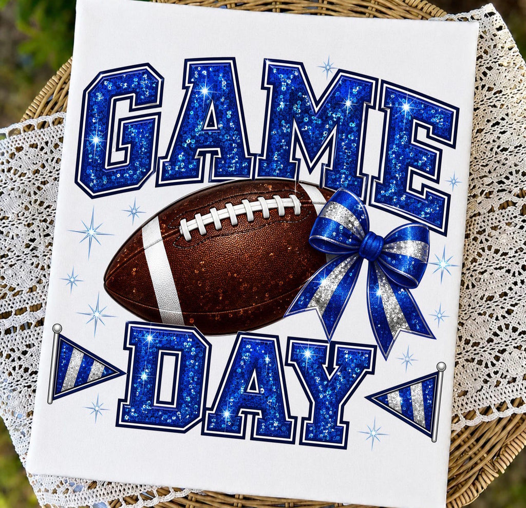Game Day Faux Glitter