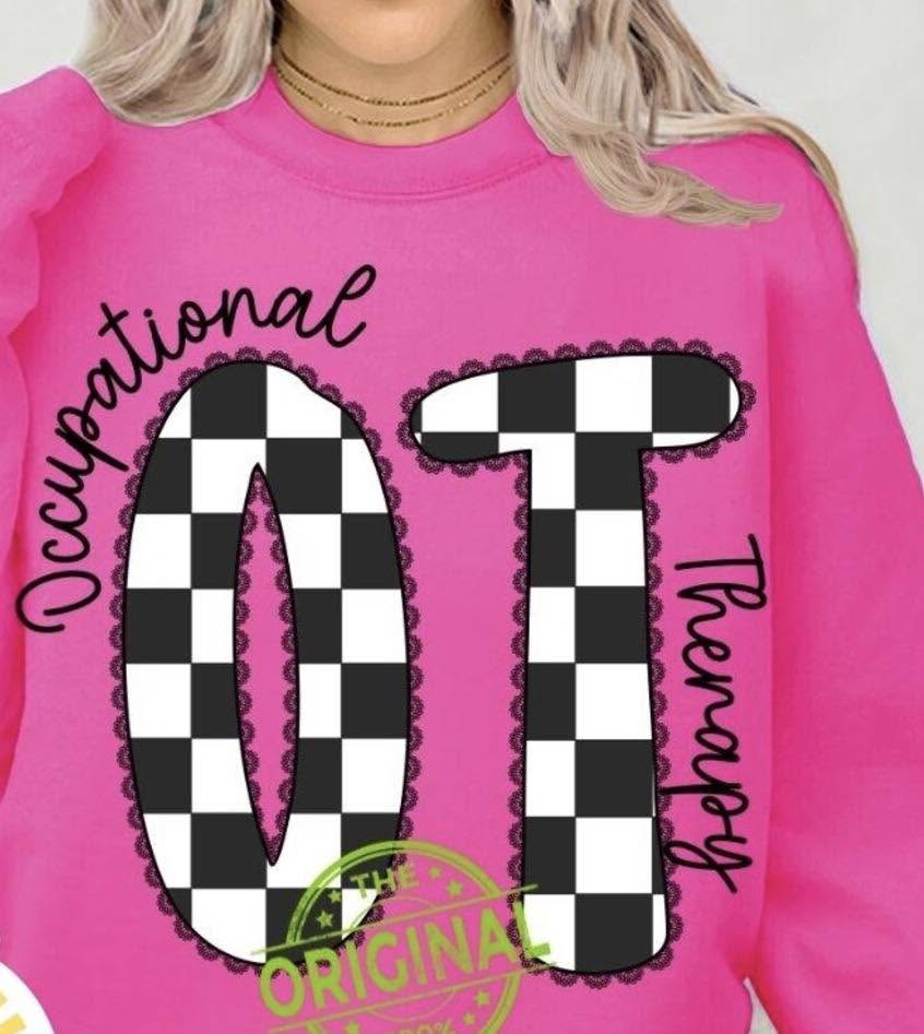 Black and White Checkered OT