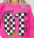 Black and White Checkered OT