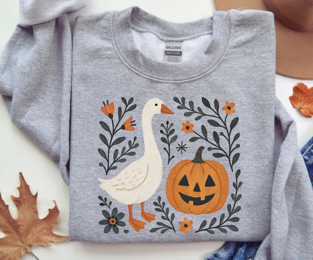 Goose and Pumpkin