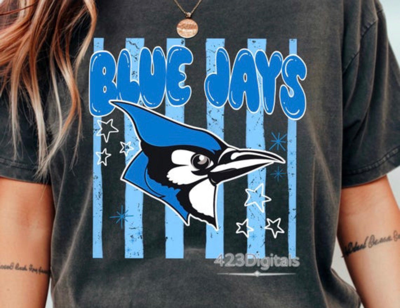 Blue Jays Striped