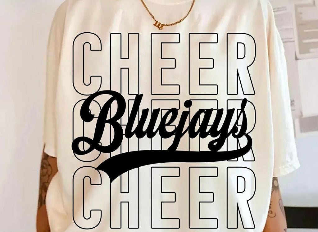 Blue Jays Cheer Stacked