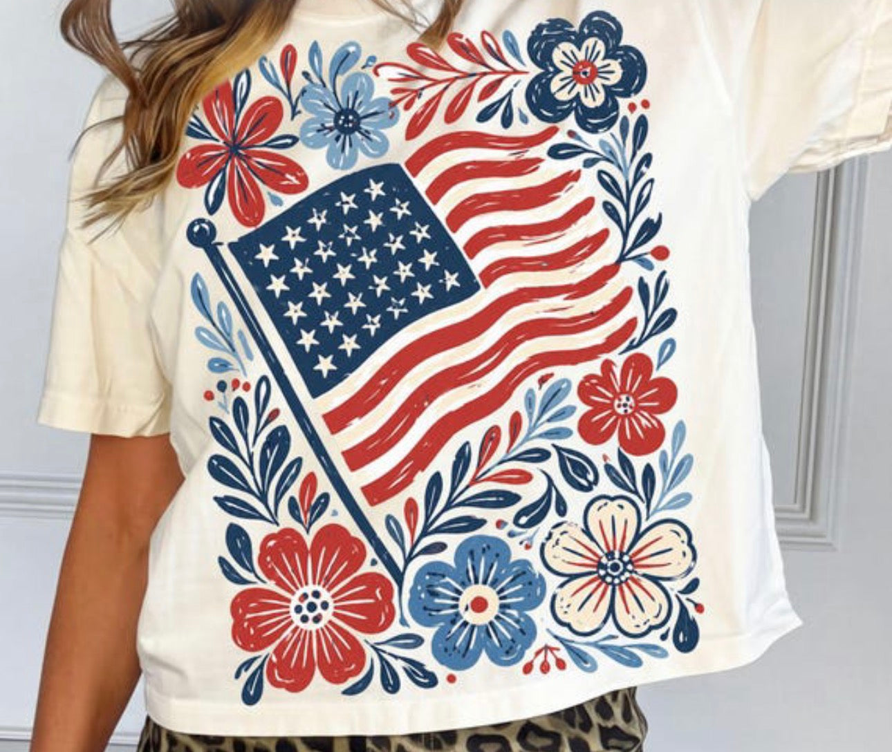 4th Floral Flag