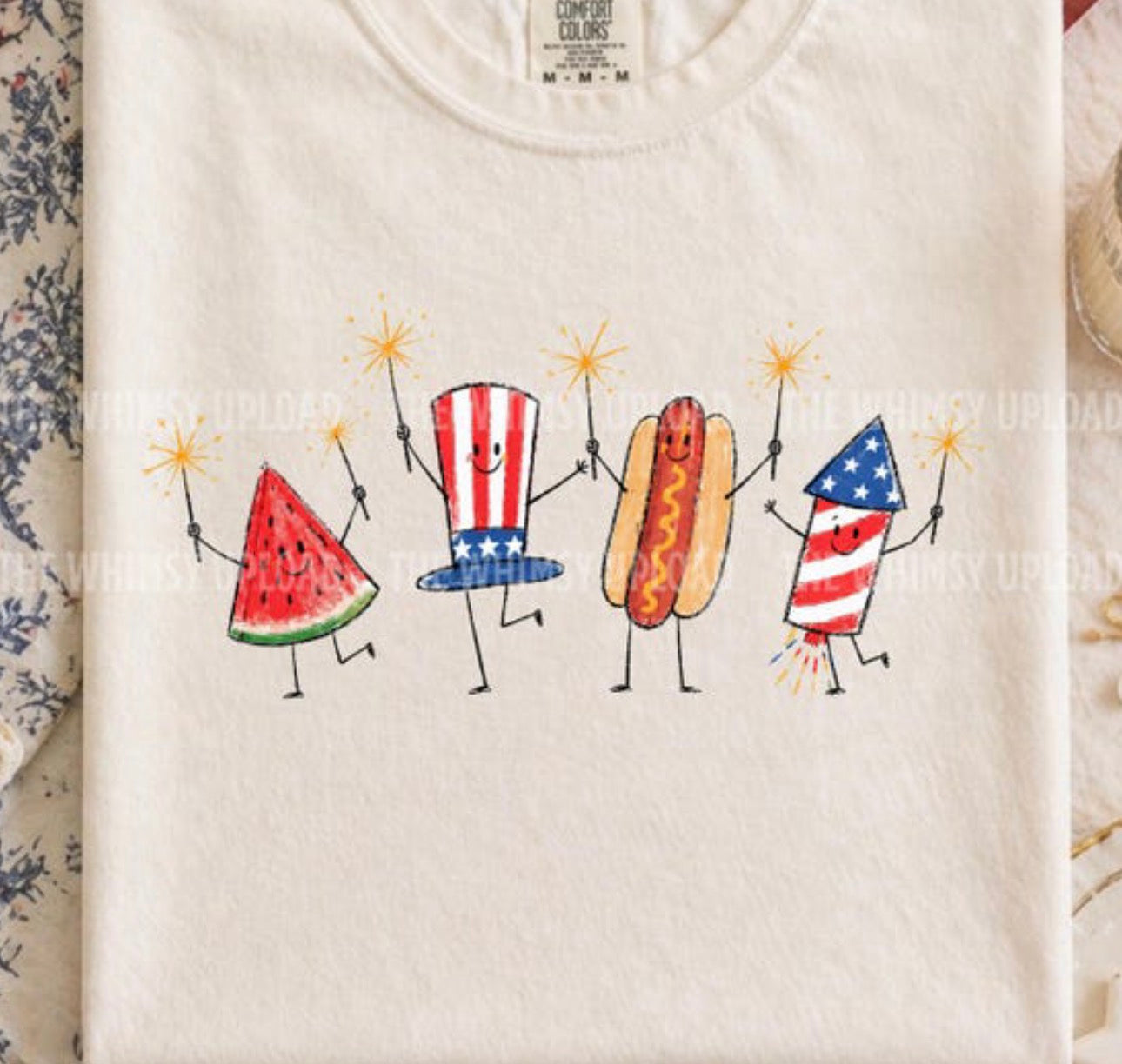 4th of July Watermelon & Hotdog