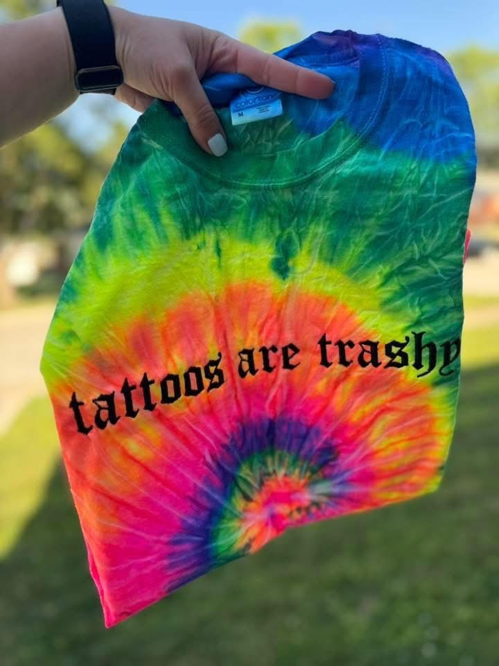 Tie Dye Tattoos Are Trashy