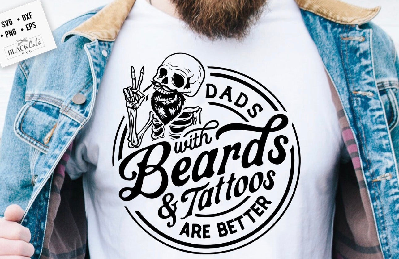 Dads with Beards & Tattoos