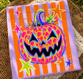 Striped Cheetah Pumpkin