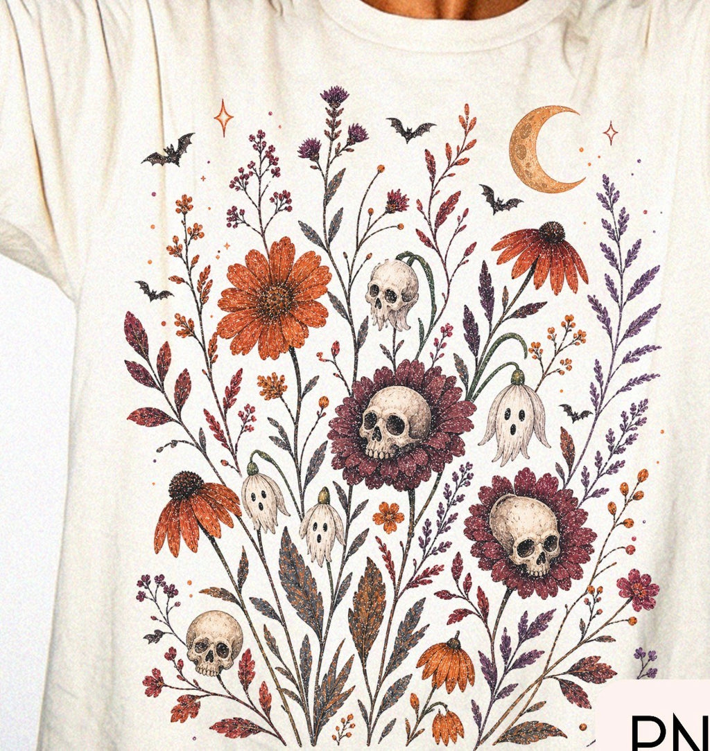 Floral Skulls