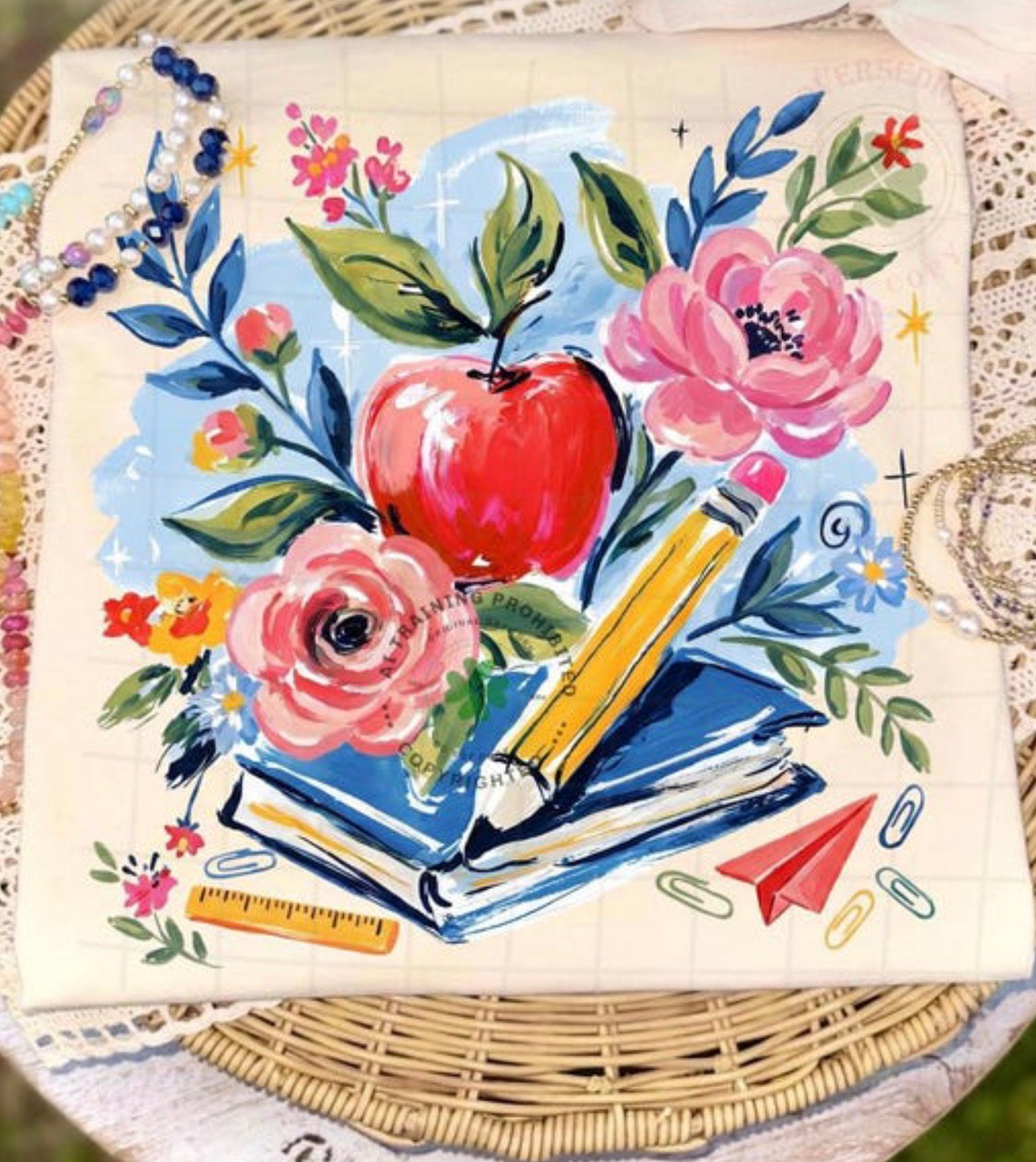 Painted Floral book