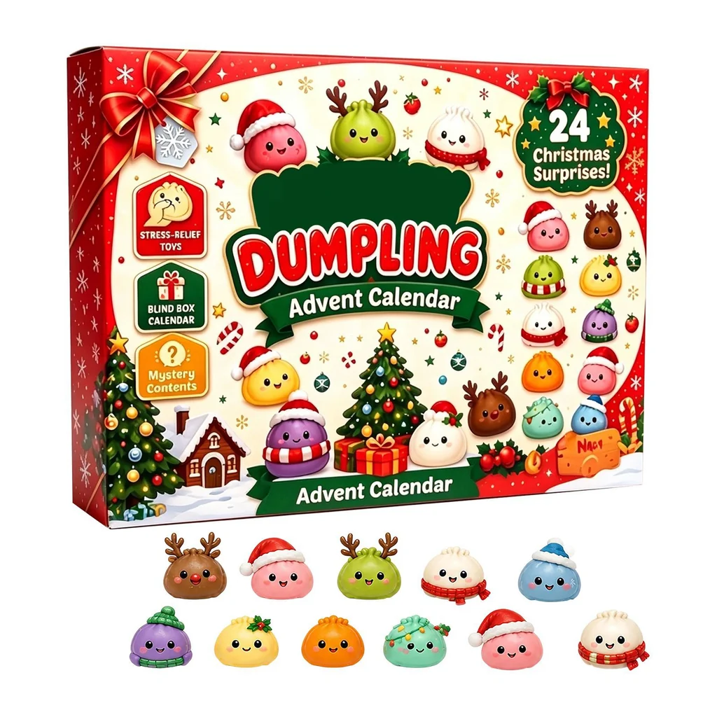 PRE-ORDER Dumpling Advent Calendar 24 Days