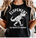 Dino Elopement-The Unexpected Workout